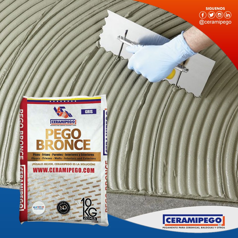 El pego Bronce es ideal para colocación de:
- Baldosas de monococción y bicocción porosa.
- Gres, baldosas, porcelanato, espacatos y formatos de gran tamaño, marmoles, granitos, mosaicos y piedras naturales

.
.
.
#ceramipego #pegoBronce #construccion #morteros #revestimiento