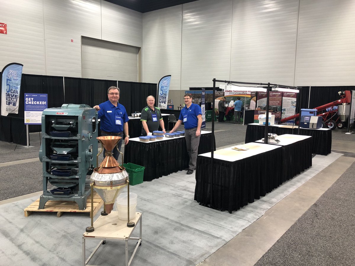 dougchorney's tweet photo. Grading demos are underway @farmtechevent today. #CdnAg #FarmTech2020 https://t.co/L1SOfZFOXX