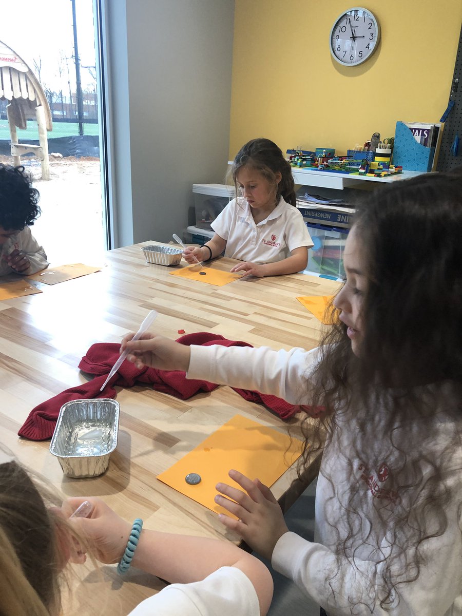 casiocadet's tweet photo. Ks exploring surface tension #saeslearns https://t.co/rGfxFmQirP