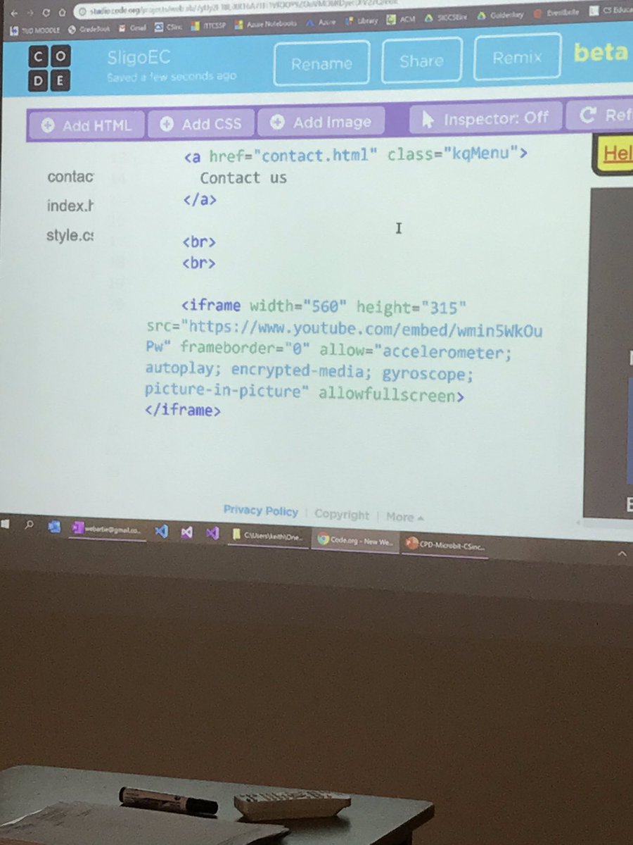 codingstclares1's tweet image. Fantastic course in html and css with @KQuille in @SligoEdCentre