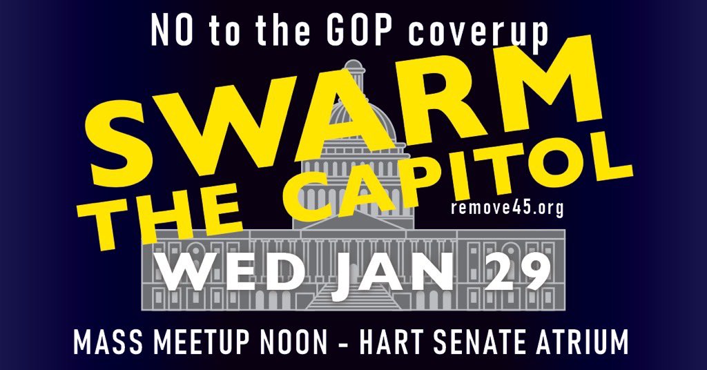 UniteThePoor's tweet image. The #PoorPeoplesCampaign, @BRepairers, and @Kairos_Center will join Wednesday's #SwarmTheCapitol action in D.C.

Join us tomorrow!
remove45.org/post/trump-is-…
#RemoveTrump #AmericansWantWitnesses #NoCoverUp