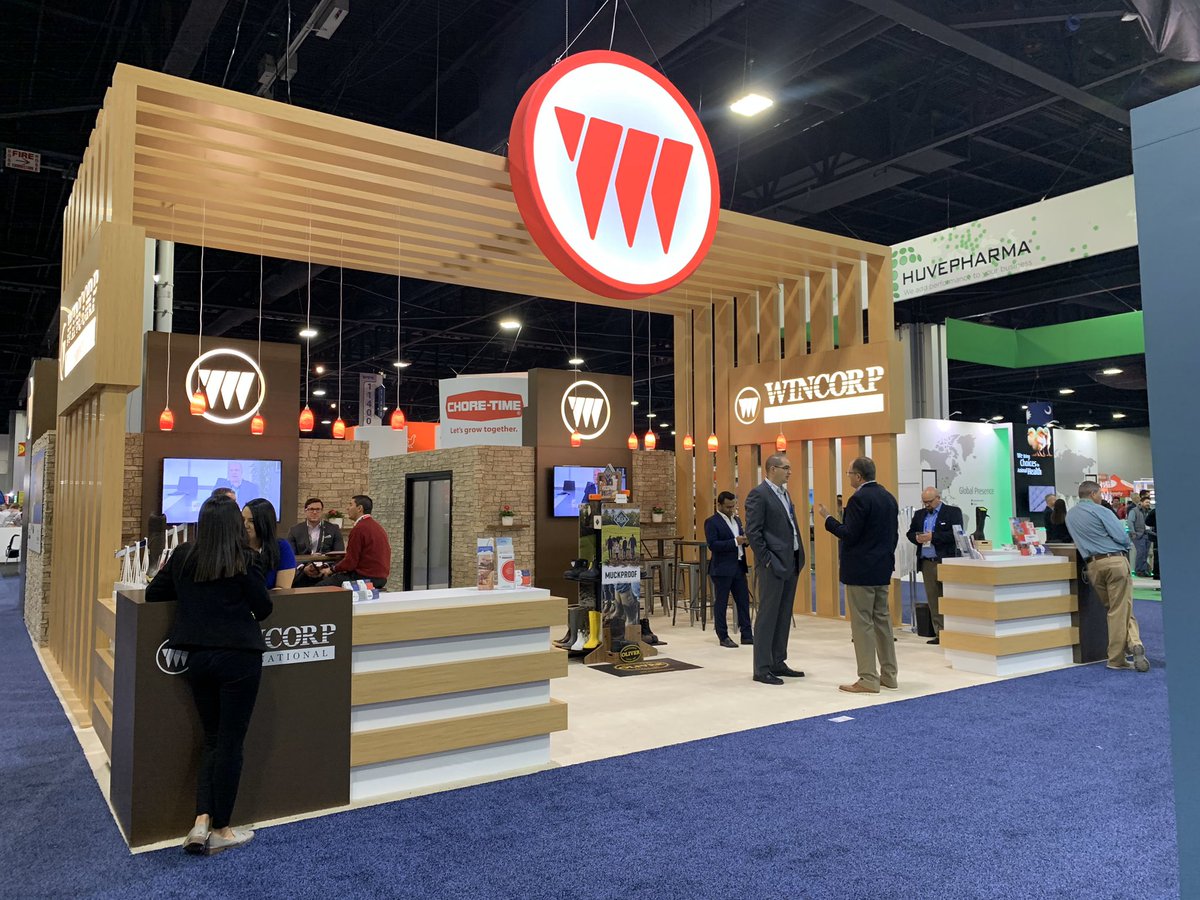 Wincorp_Intl's tweet photo. Day 1 at @ippeexpo in Atlanta is almost over! Thanks to everyone who’s stopped by our booth so far! #WincorpInternational #HatchingYourFuture #IPPE #IPPE2020 🙌🏽 https://t.co/aq3c3mqLBS