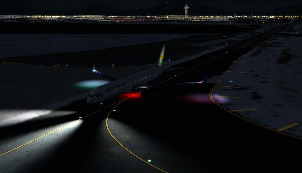 CanariasCharter's tweet photo. Saliendo de Nueva York KJFk de vuelta a Lanzarote. @ndres1981 #aerolineavirtual #aerolinea_virtual #p3d #simulador #virtual_airline #virtualairline #pilotovirtual #aviones #repaints #liveries #livery #P3D https://t.co/gY99pTegiZ