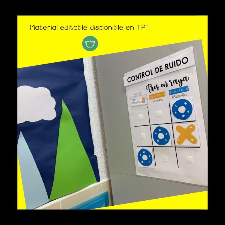 flipped_primary's tweet photo. Otro sistema que os puede funcionar para la gestión del aula, es este 3 en raya ❌⭕️Con él, los alumnos deben conseguir vencer al docente a través de los retos que les queramos poner semanalmente (sin faltas de trabajo, buen comportamiento,..)Si lo logran en cada sesión (sigo)👇 https://t.co/cHc6cp5z7f