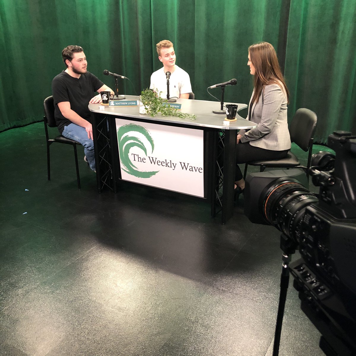 KevinTocci's tweet photo. State Representative Alyson Sullivan sitting down with during an episode of the @The_Weekly_Wave!!! @AbingtonCam https://t.co/XbFFftEv1N