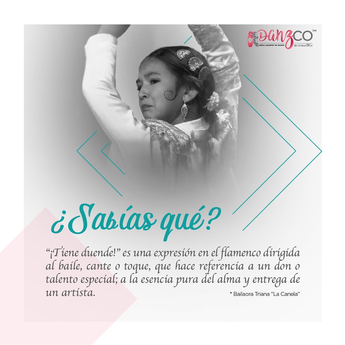 ✨ ¿Sabías qué? ✨
Se dice que se tiene o no se tiene. El duende es sentimiento convertido en arte. 💃🏽

#BailarFlamenco #Flamenco #TrianaLaCanela #Danzco #CDMX