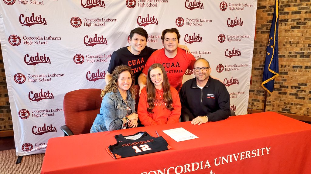 JPrinceSports's tweet photo. Congrats to @athletics_clhs' Elle Fritcha (@ellesynmare) for signing with @CUAACardinals to play basketball and tennis! #FOX55Sports 

@concordiawbb @cuaa https://t.co/WvpTeVHHiS