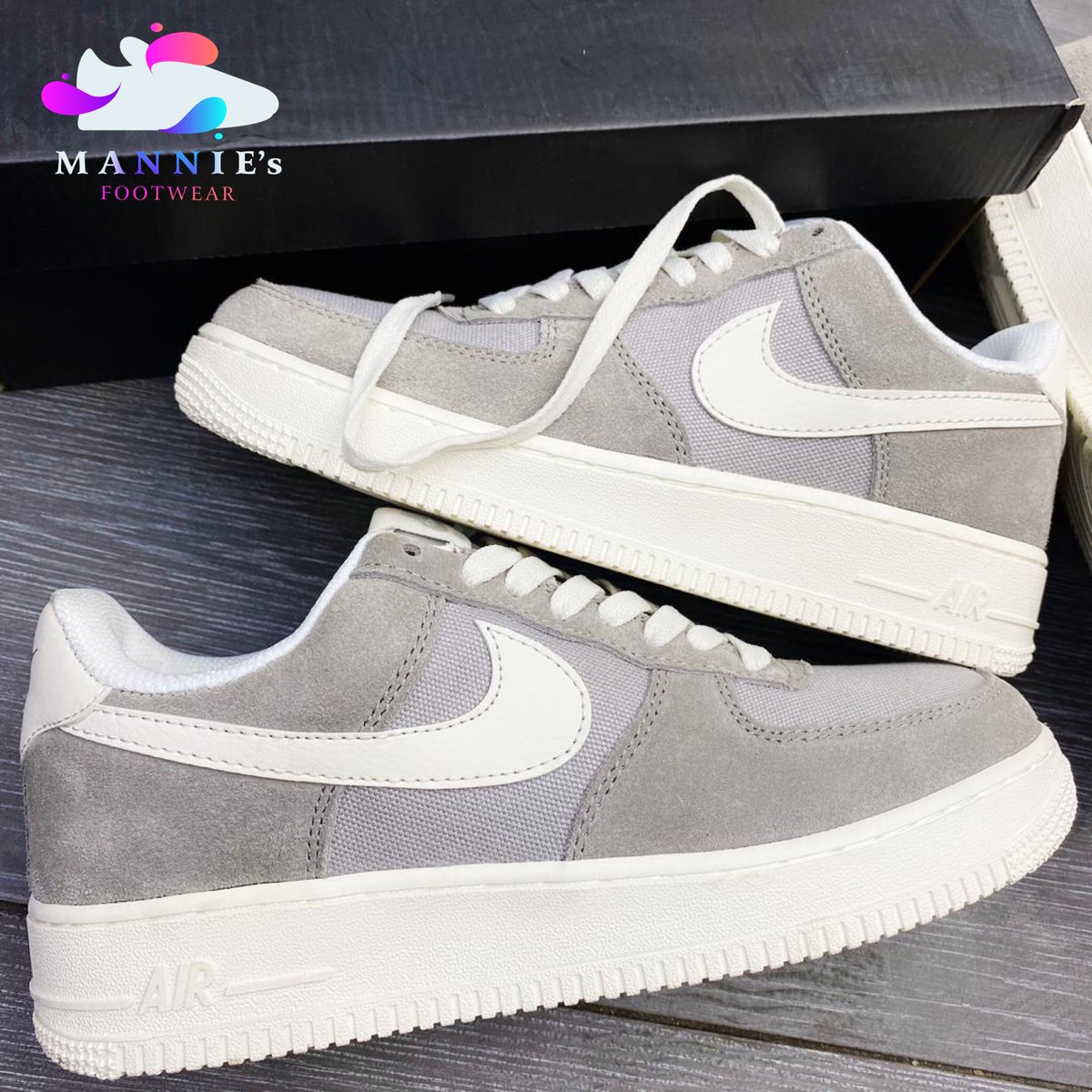 manniesnaps's tweet photo. 💡 NIKE AIR FORCE 1 PREMIUM
   ’07 LV8•
COOL GREY-/-WHITE
    NOW AVAILABLE 
••SIZE••(40)——(45)
20,000 ONLY 🛎 

https://t.co/KbnHpSuzmd

#MenDeserveBetter #MyBettingExperience
#HanujayEP #TNTModelContest
#ThePrimeMinisterSon Henry Femi Factor Bruno Fernandes Fabrizio Aguero https://t.co/MQdeapO90L