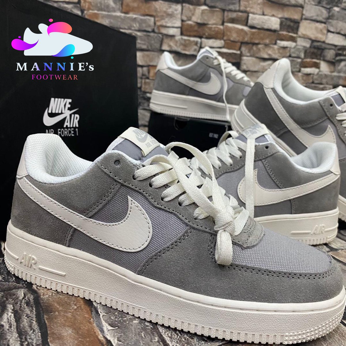 manniesnaps's tweet photo. 💡 NIKE AIR FORCE 1 PREMIUM
   ’07 LV8•
COOL GREY-/-WHITE
    NOW AVAILABLE 
••SIZE••(40)——(45)
20,000 ONLY 🛎 

https://t.co/KbnHpSuzmd

#MenDeserveBetter #MyBettingExperience
#HanujayEP #TNTModelContest
#ThePrimeMinisterSon Henry Femi Factor Bruno Fernandes Fabrizio Aguero https://t.co/MQdeapO90L
