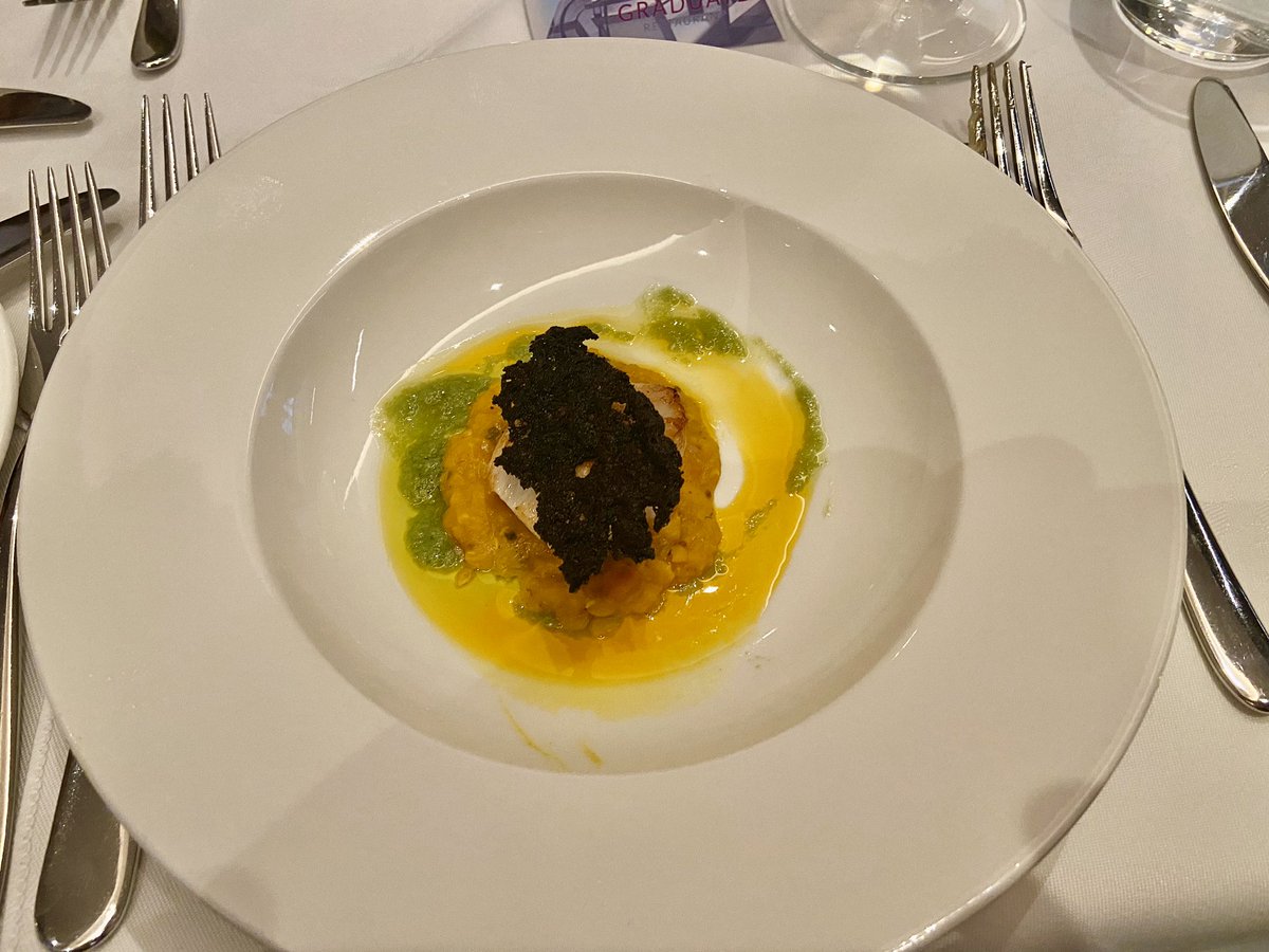 waynedenner's tweet photo. Blown away by the food tonight @srcchat #Cookery Competition here’s the starter, main and desert #SRCCookOff Hats off to all the Staff & Students involved. Be Proud #BelfastHour @NewryChamber @newryradiokevin https://t.co/7jfTUUaqFc