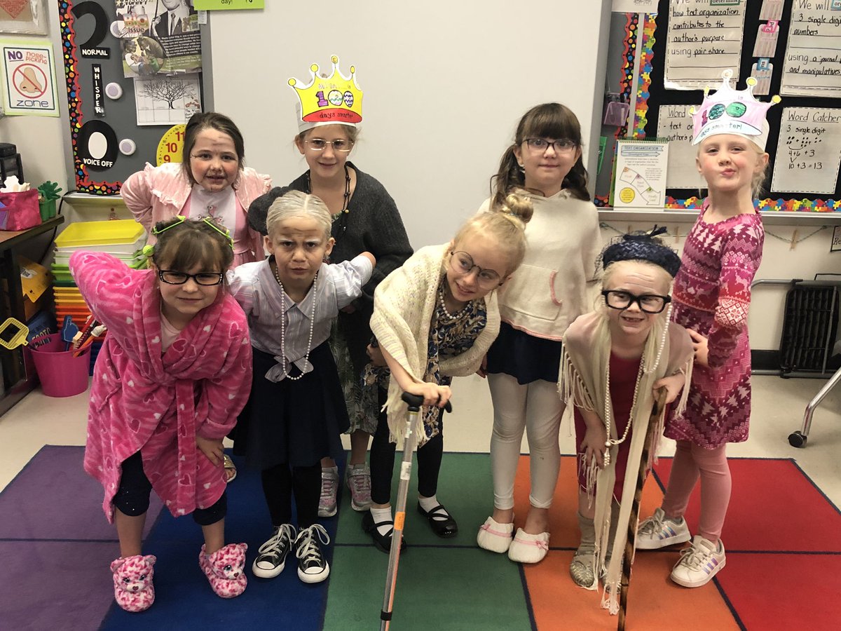 ShuStewart1's tweet photo. We are 100 days smarter in first grade at NSE #nsebold #firstgrade https://t.co/EabHTUu8dB