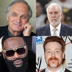 What a beautiful birthday square! Happy Birthday to Alan Alda, Rick Ross, Gregg Popovich, and, of course, Sheamus! 