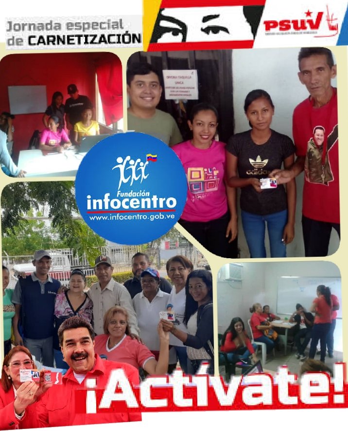 formaguarico's tweet photo. #Infocentro2020 Infocentro de la mano con las comunidades en cada área geográfica el #InfocentroSomosTodos formación contnua e intercambio de saberes Defendiendo la Revolucion en cada trinchera @l_larosaVE @MirafloresFmVe @Gabrielasjr @NicolasMaduro @BEATRIZADRI https://t.co/kaduGQViBb