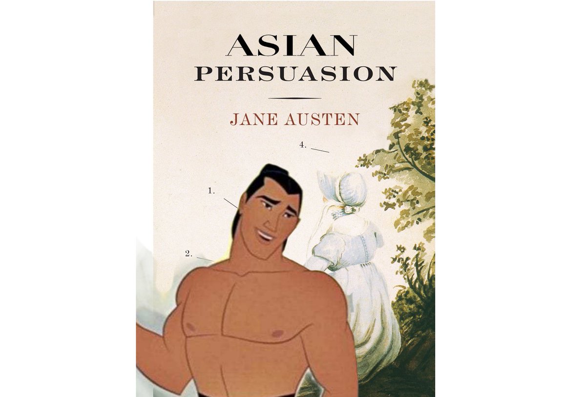 chinese_connect's tweet photo. #AddAWordRuinABook 
Asian Persuasion by Jane Austen https://t.co/1LJlVFa46X