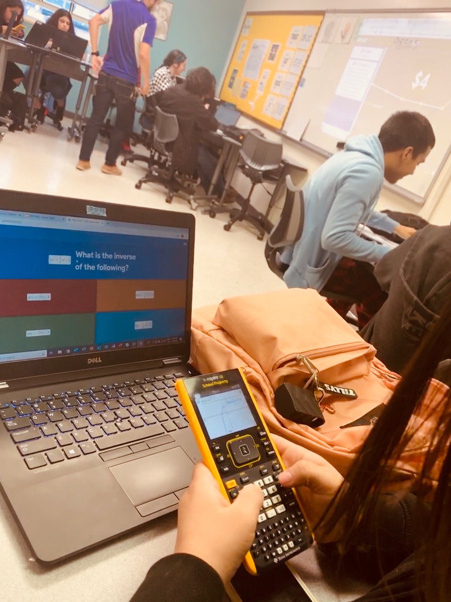 IDEA_at_Fannin's tweet photo. Mr. Lee’s Lesson Review is a @gimkit showdown in Algebra 2. All students against the class Algebra 2 boss, junior Thalia. Competition and Encouragement is fierce. #engagement #Mathematics #PeerAccountability #PLToolbox @PersonalizeDISD @PrincipalHicks @nisanchez https://t.co/W3L5icHWyg