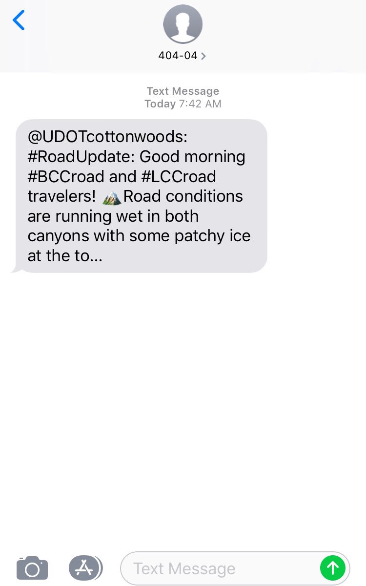 UDOTcottonwoods's tweet photo. Would you rather receive a text from @Twitter when #UDOTcottonwoods sends out a tweet? Here’s how: https://t.co/8vcXCoyvTw https://t.co/zlwCf5PSpH