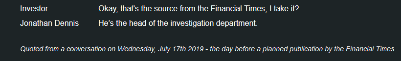 shortleaks's tweet photo. If you're going to cherrypick parts of a conversation to suit your agenda, give people the opportunity to gain some more context. The section pictured would make anyone think that @FD and the @FT are in bed with someone, click the link and you'll see why. https://t.co/THZgy9OCvE https://t.co/4FQpBHjtbK