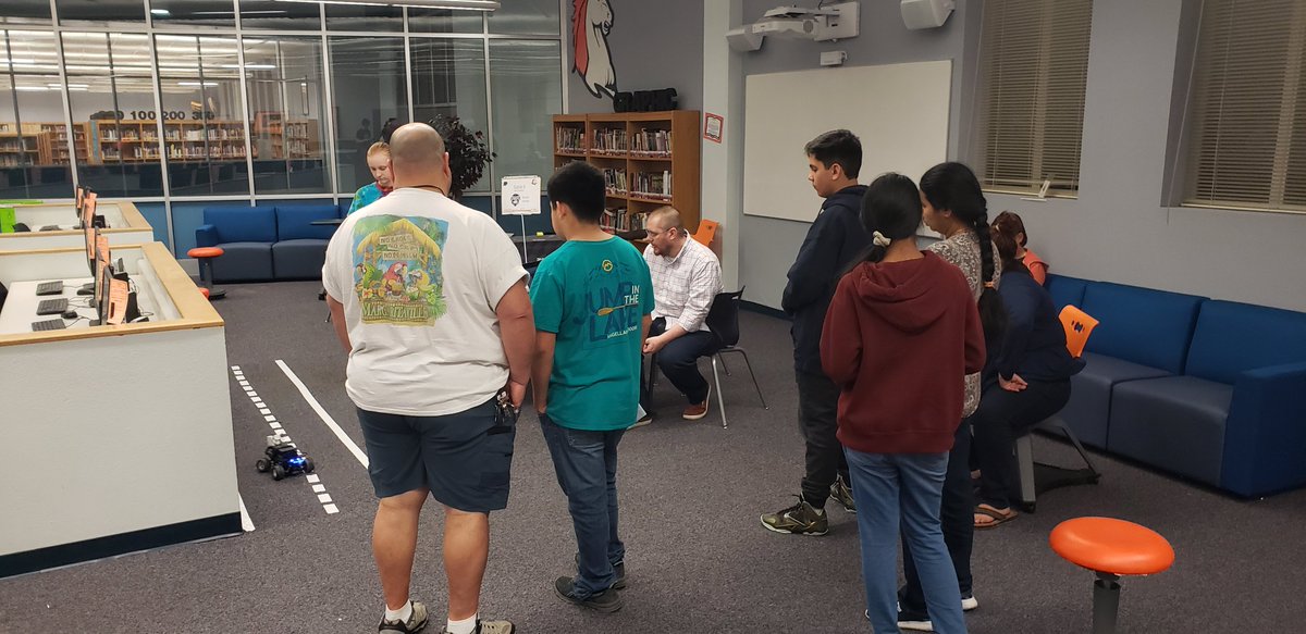 Brandeis HS Library tweet media