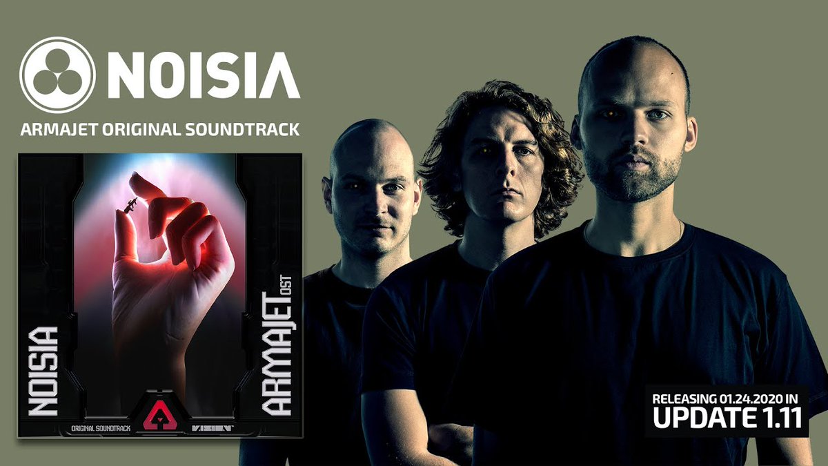 caveloud's tweet image. 🎮 @Noisia_nl le pone la banda sonora al videojuego @Armajet con su nuevo EP

Descubre el primer proyecto del trio en su último año juntos 👇💯

loudcave.es/noisia-armajet…