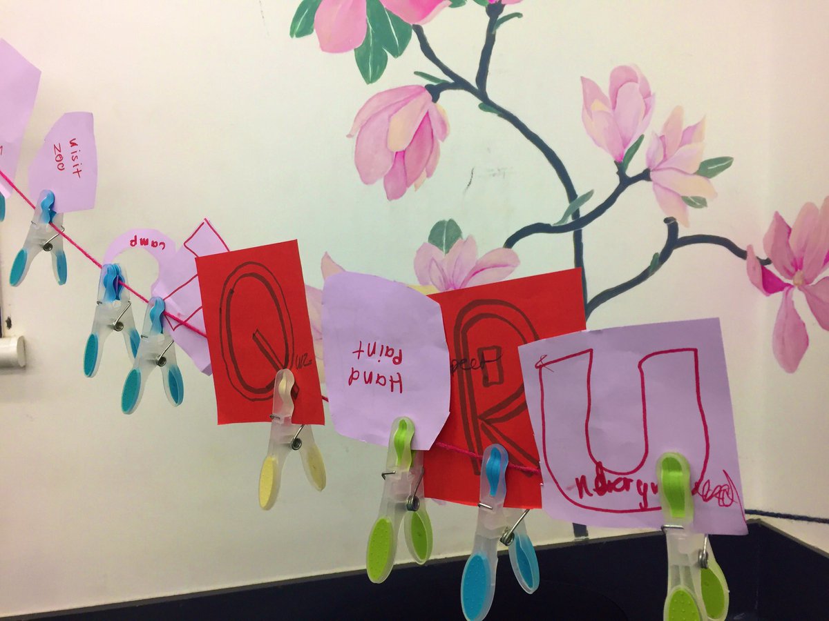 One of our brilliant Washing Lines of Pride, great memories from previous activities and great ideas for the future! <a href="/Girlguiding/">Girlguiding</a> #girlsinthelead