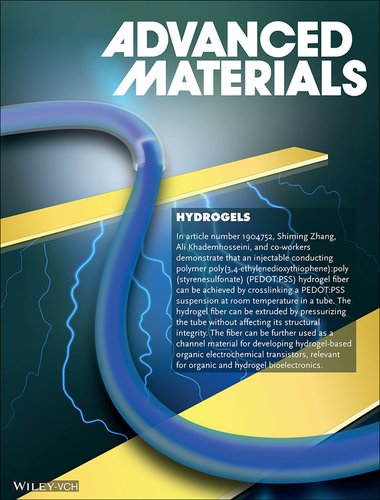Read our recently published article on novel method to produce injectable #hydogel fibers for self-healing  #bioelectronics and devices! /jt/ #bioengineering #healable #minimallyinvasive <a href="/khademh/">Ali Khademhosseini</a> 
onlinelibrary.wiley.com/doi/abs/10.100…