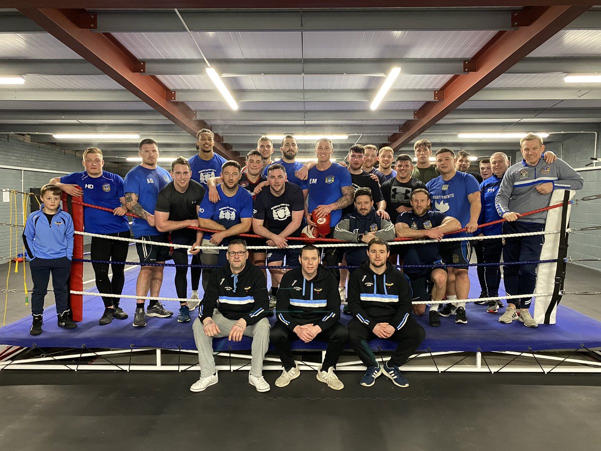 Thanks to Maryport Amateur Boxing Club for a tough session tonight. Great facilities 👊🔵⚪️