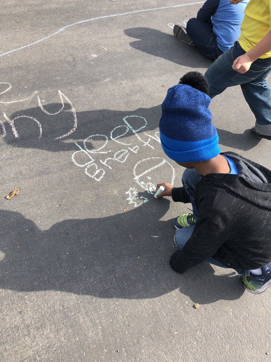 sierrabenright's tweet photo. We took our circle map outside today for social skills. The kids did so well! #waystocalmdown #TeamMtVernon #SETforsuccess https://t.co/R7mHpWddnZ