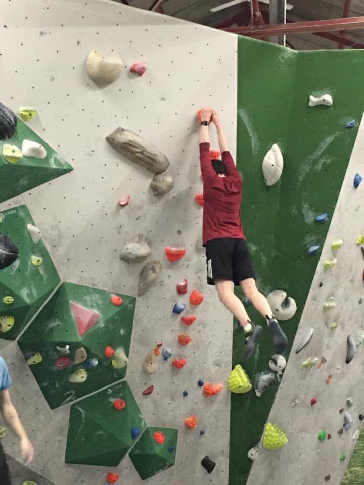 SWSScouts's tweet photo. Dalbeattie and Castle Douglas Explorers organised a bouldering evening last Friday night in Carlisle. Great fun was had by all! https://t.co/D42LPUeAWX
