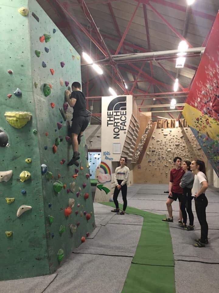 SWSScouts's tweet photo. Dalbeattie and Castle Douglas Explorers organised a bouldering evening last Friday night in Carlisle. Great fun was had by all! https://t.co/D42LPUeAWX