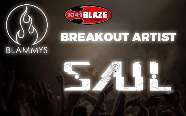 managemusiq's tweet photo. We want to thank 104-1 The Blaze (KIBZ-FM) for awarding @saulband the BREAKOUT ARTIST OF THE YEAR! Thank you to all the EQUALS who cast their vote and for believing in us. Nothing but love for all of you. Thanks to @LANDSHARKPromo !!#Riseasequals #10thst #spinefarm #overtonemusic https://t.co/bHLMoNV8ky