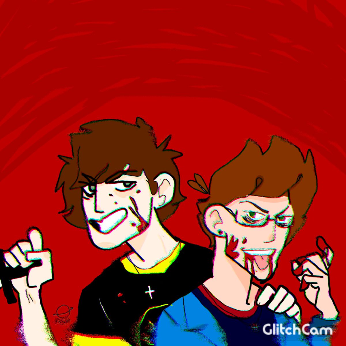 OryokuMoth's tweet photo. ||: me and my boyfriend as killers are ლ(・﹏・ლ) https://t.co/Dmcl9A51Eu