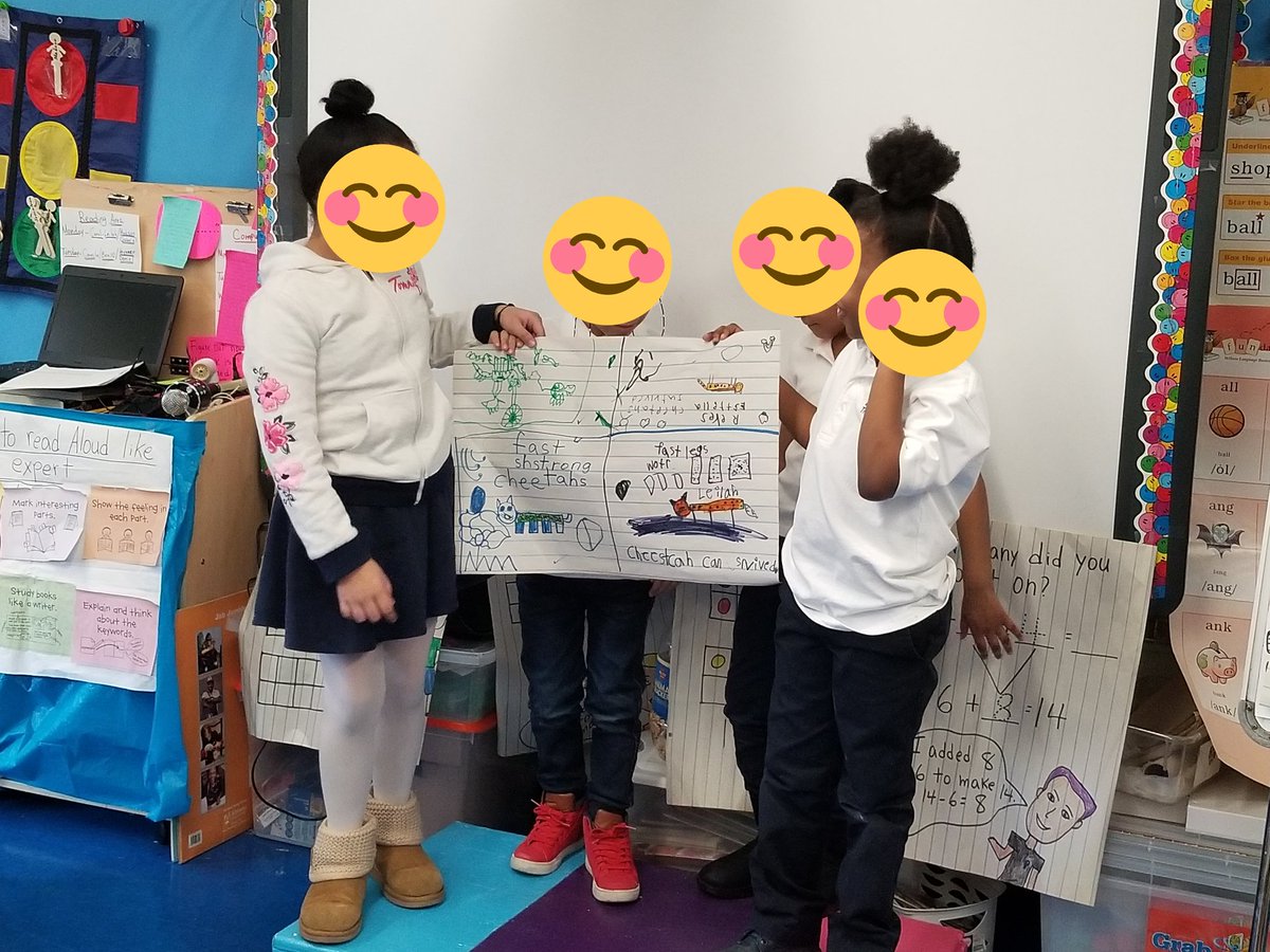 SylviaGimenez1's tweet photo. Students in grades K-3 from P.S. 274 @D32Bushwick were engaged in creating and presenting a Collaborative Poster after they discussed and described a literary text. @pizzillo @ExecSuptKWatts @BKNorthNYCDOE #WeAreBrooklynNorthStrong https://t.co/ZGnKqit7H7