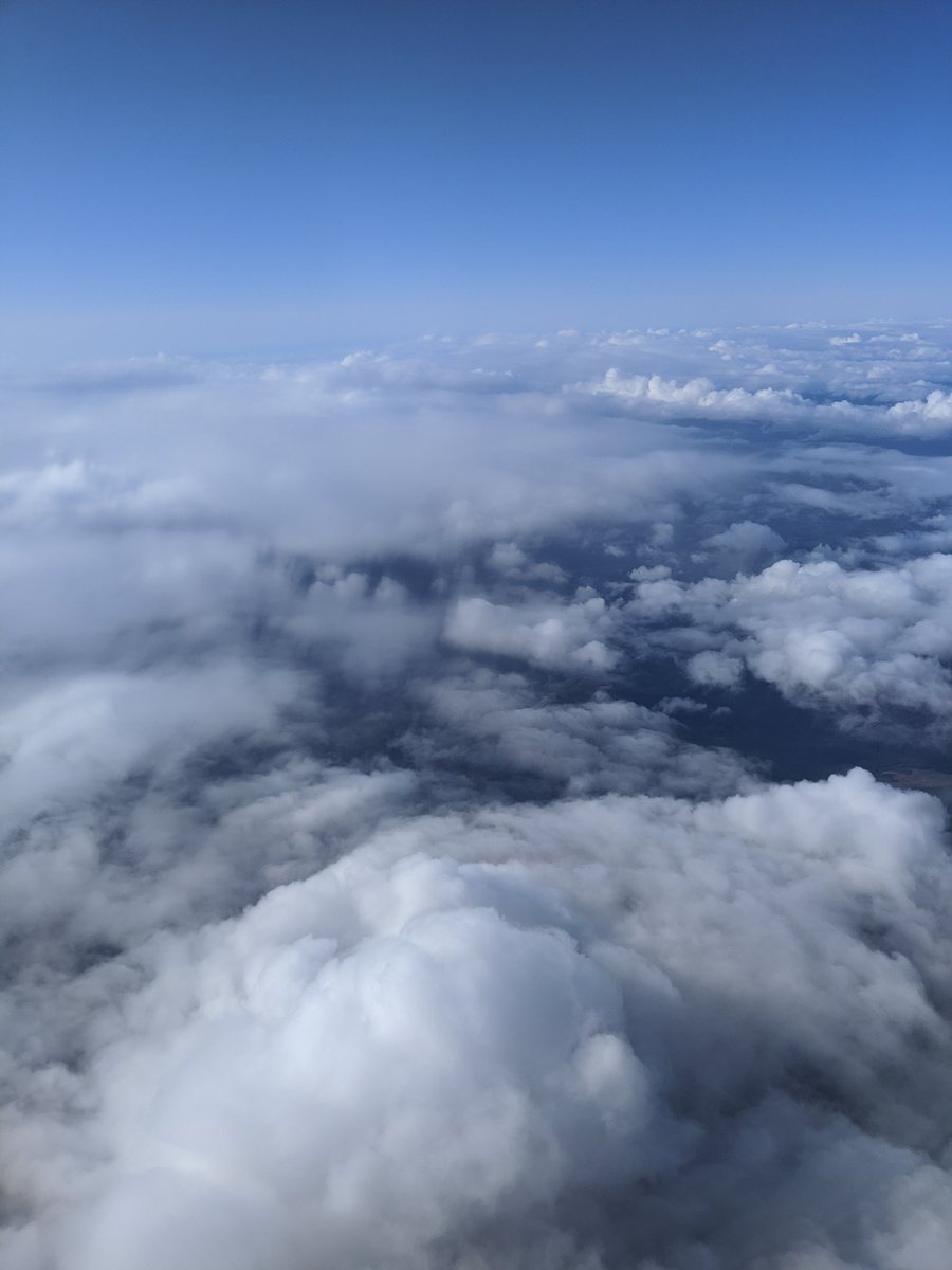 One of my favorite things about flying is looking down and seeing how small a space I live in day to day, then looking up to see how big the world really is.
