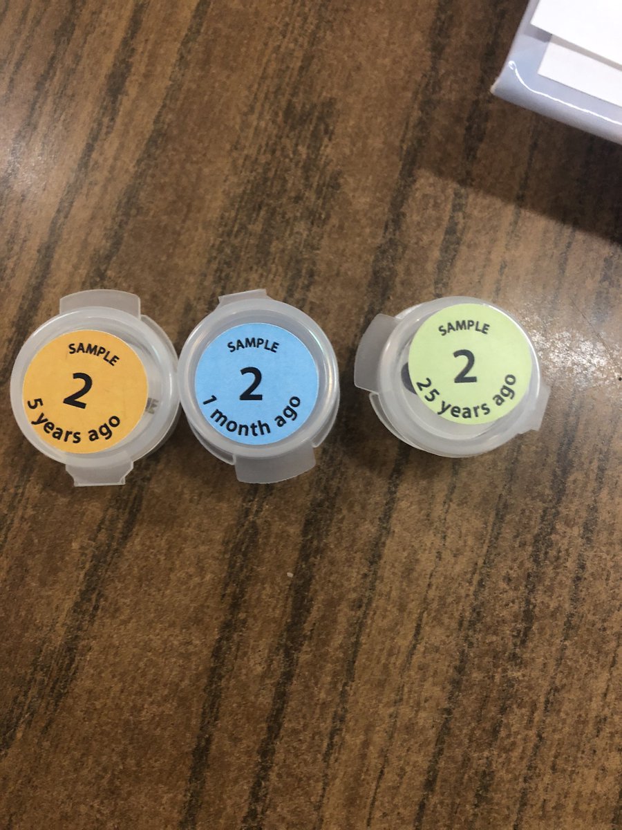 MissBraunWMS's tweet photo. Students examine simulated samples of aquatic macro-invertebrates from the Boomtown River to find out how human activity has affected water quality over time. #wmswizards ๐ฎ#InspiRE4 #sciencerules๐ง๐ปโ๐ฌ #labaids #humanimpact ๐ง https://t.co/C3paky8dmM