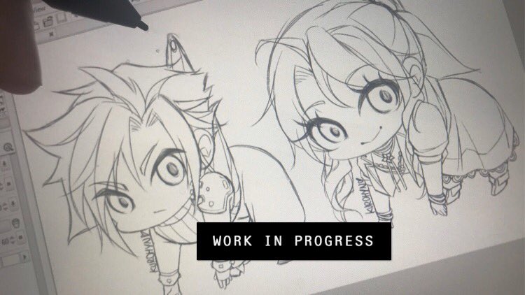 kurohyn's tweet photo. Hanging charms are coming! 💌✨

#clerith #clorith #ffvii #ffviir #ff7 #ff7r #クラエア https://t.co/6ylSpUgeui