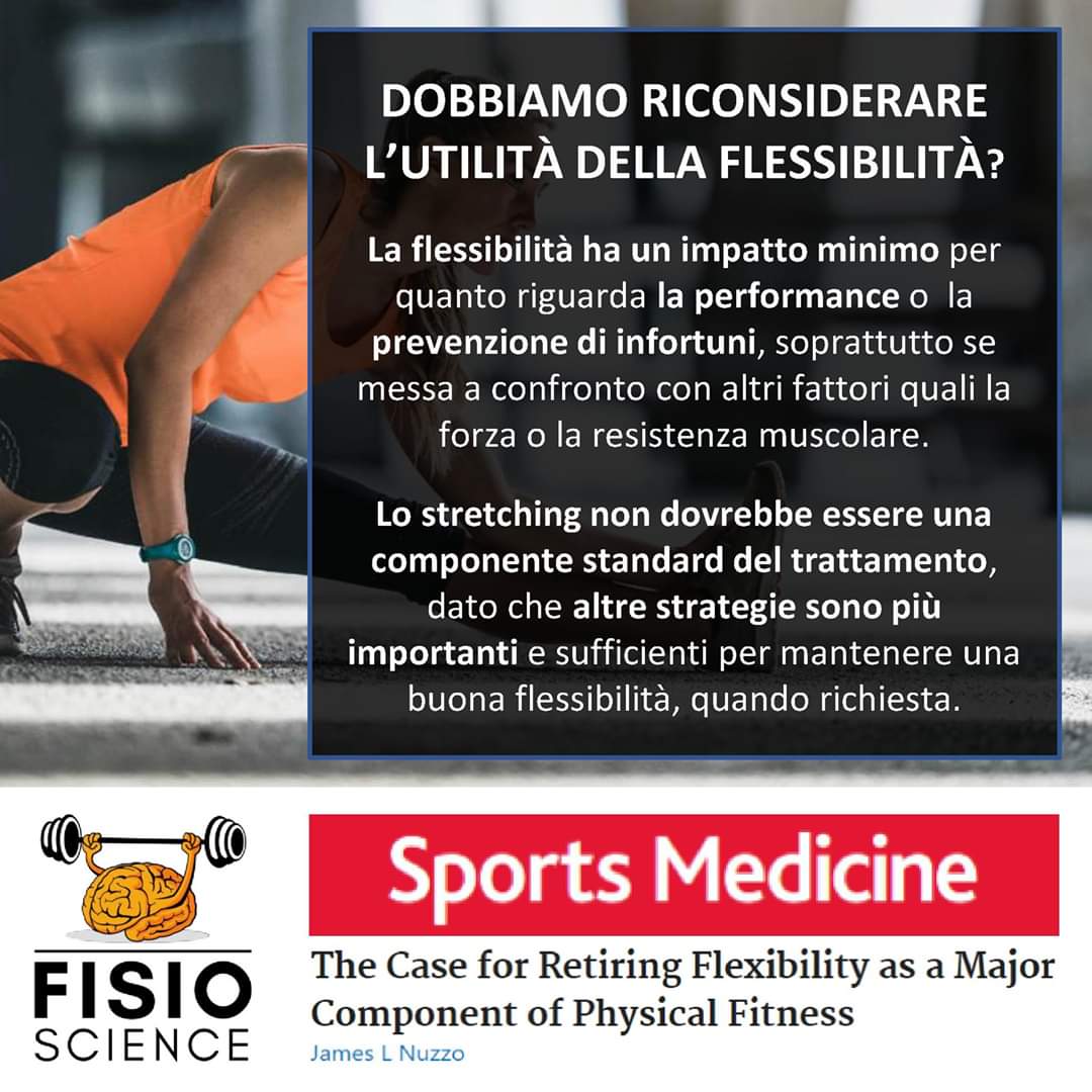 FisioScienceIT's tweet photo. 💣 Se riducessimo il tempo dedicato allo stretching e al miglioramento della flessibilità risparmieremmo tempo ed energie da dedicare ad altre modalità di esercizio più efficaci.

Infografia di Fabio Bernardi. https://t.co/A4JSgkJYzJ