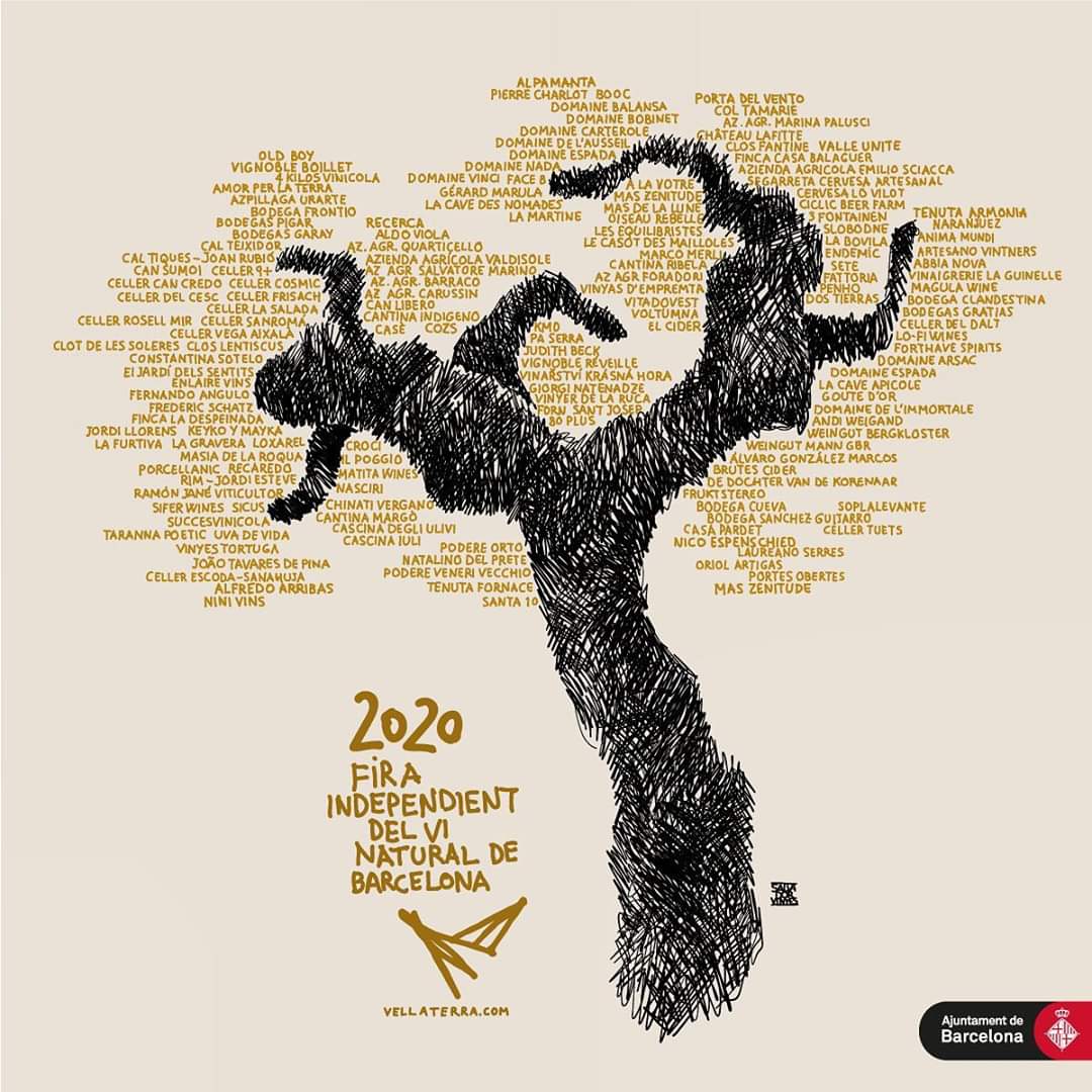 Only two weeks away from #VELLATERRA2020
- 9th Feb: New Members tasting + 40 artisans from different countries showcasing all theirs wines + Our Annual natural bubbles fest.
- 10th Feb: Our annual Natural wine fair + than 100 artisans of natural wine.