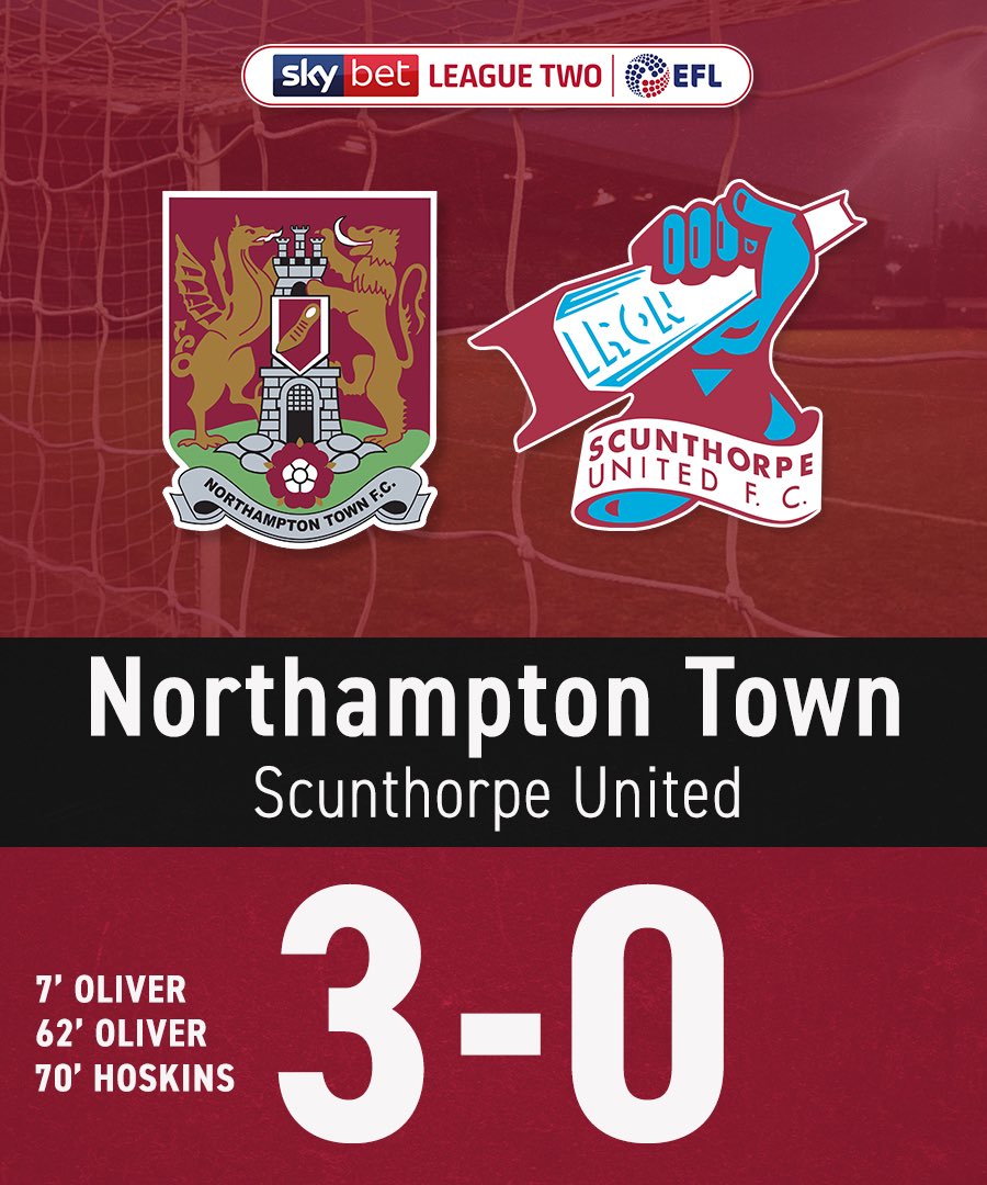 ntfc's tweet photo. Full-time at the PTS Academy Stadium where itโs 3๏ธโฃ goals, 3๏ธโฃ points and a clean sheet! ๐ https://t.co/C9PmtfRBO2