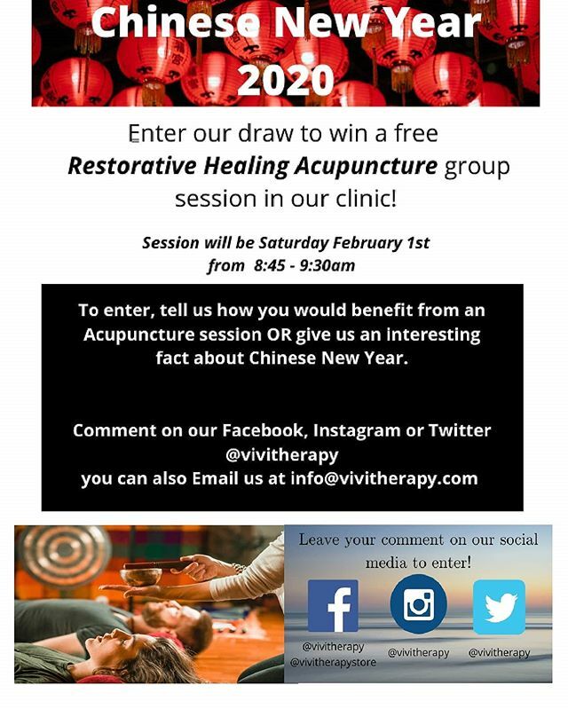 vivitherapy's tweet photo. It's the Year of the Rat! Come celebrate with us by entering our draw for a Restorative healing session at our clinic. Comment below to enter ⬇️ #chinesenewyear #acupuncture #selfcare #oakbay #victoriabc #healthiswealth #acupunctureworks #cny #cny2020 https://t.co/bv1DVnadJA