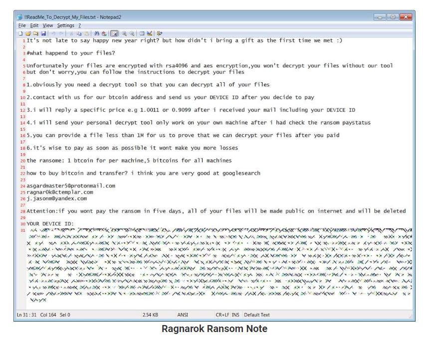 Totocellux's tweet photo. #MalwareAnalysis: #RagnarokRansomware Targets #Citrix ADC, Disables #WindowsDefender - https://t.co/4lYUxJymxm @VK_Intel @BleepinComputer 
➡️
#Malware #AntiSandbox
#EndpointSecurity #VBScript
#CyberAttacks #DLLinjection
#ITsecurity  #Exploitation
#CyberSecurity
#InfoSec  #Hacking https://t.co/5xBgivAWkC