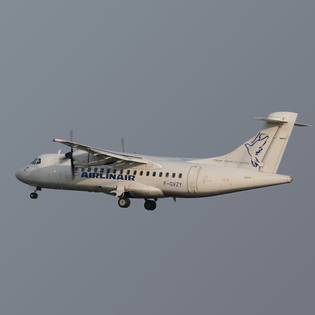 Airlinair_A5's tweet image. Quelles autres immatriculations françaises ont-elles été portées par cet @atraircraft ? #FGVZY #LFBI