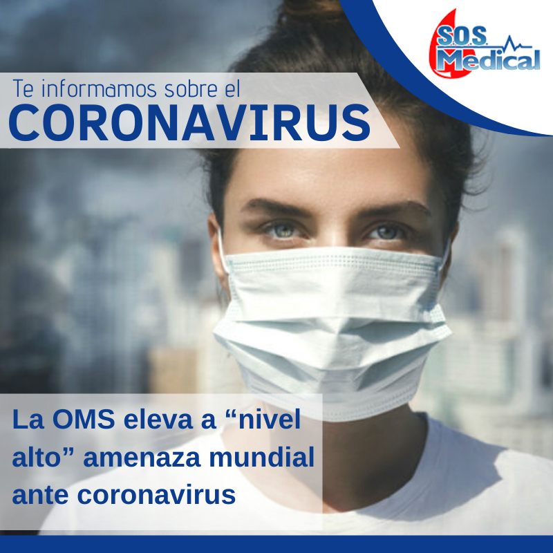 SOSMedicalSA1's tweet photo. La #OMS eleva a “nivel alto” amenaza mundial ante #coronavirus https://t.co/7pxFlWb3X8