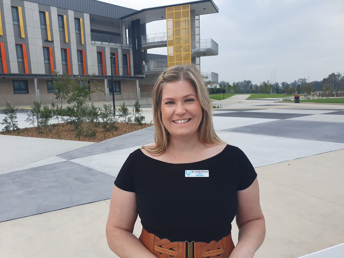 JanelleKirkman's tweet photo. First day of a new adventure at a BRAND new school (It's amazing!) @OranParkHS Let's do this! #OPHS2020 #historyteacher https://t.co/KBKItaUEXJ