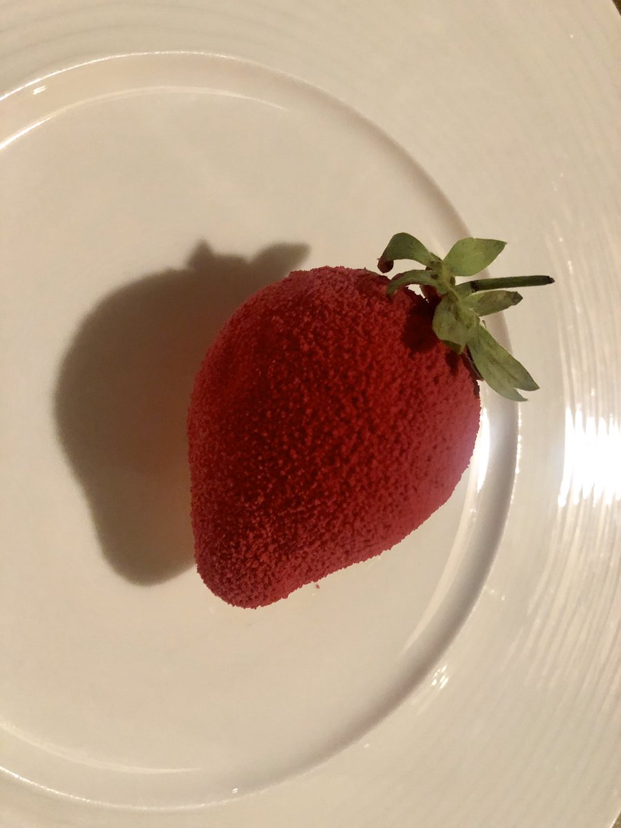Trenchermans's tweet photo. Incredible food tonight @KentisburyG for launch of #EXFF20, thanks to chefs James Checkley and pastry chef Damien Wager working for @michaelcaines https://t.co/8LSYDg0jQm