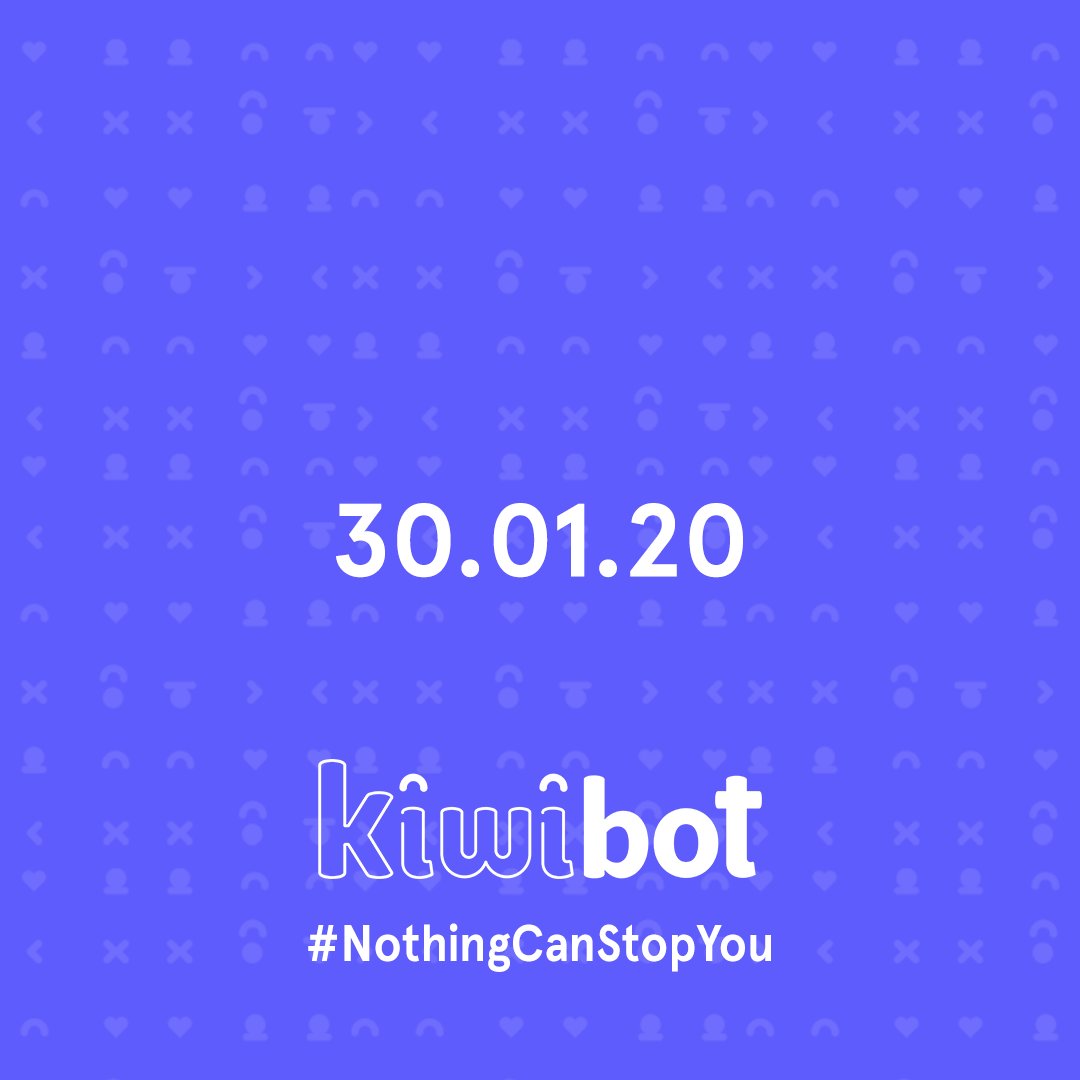 gokiwibot's tweet photo. Soon...

#ByteTheFuture #Kiwibot #NothingCanStopYou https://t.co/LQCGE8j7ih