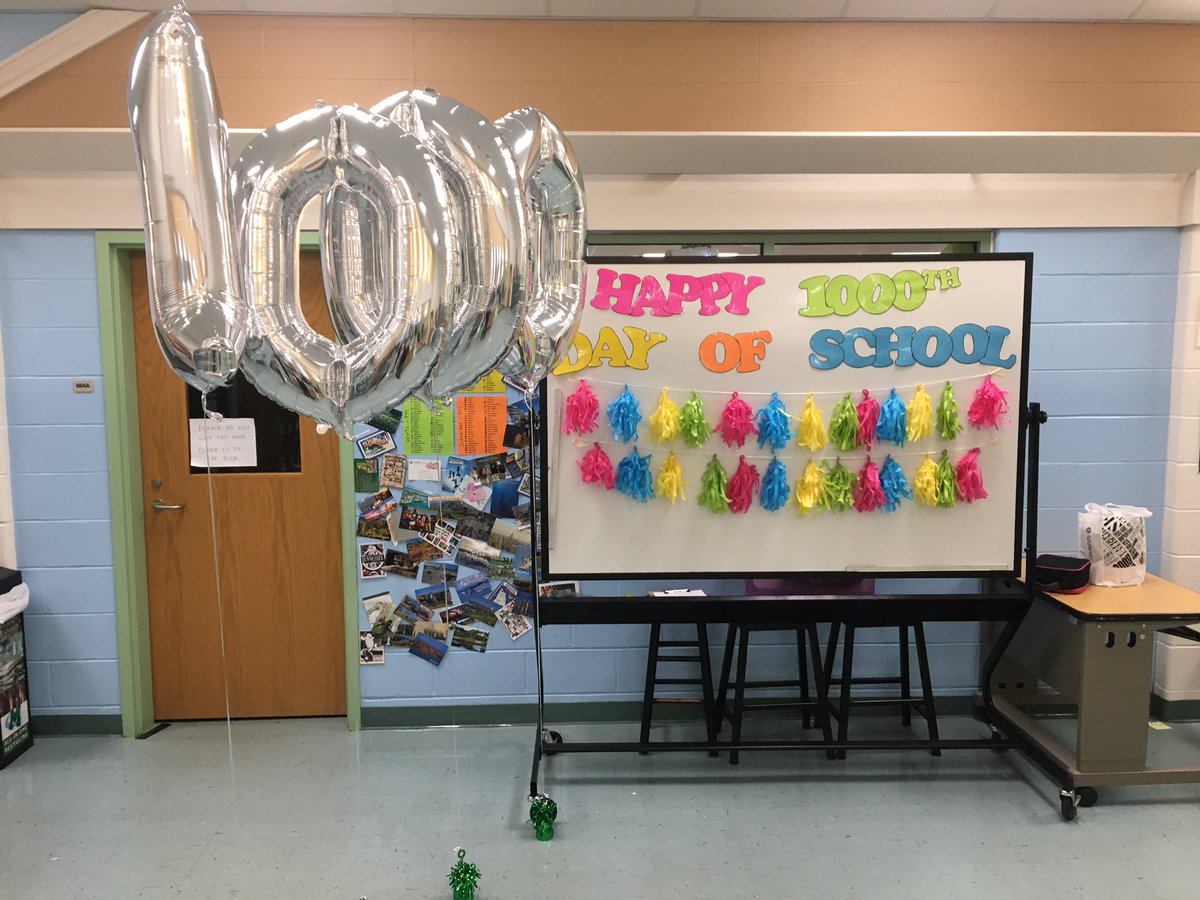 Happy 1,000th Day of School to our <a href="/MasonSchools/">Mason City Schools</a> 5th graders! So much learning and growth to celebrate! 

Students in <a href="/MsAPlusTeacher/">Amanda Schreiber</a> and <a href="/MrsCWirtz/">Chelsea Wirtz</a>’s classroom embraced 1000-inspired challenges. How would YOU build a toothpick and marshmallow structure with 1000 toothpicks?