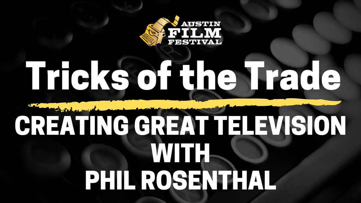 austinfilmfest's tweet image. Wanting some writing advice from a legendary television writer? Check out these #TricksoftheTrade from beloved AFF guest Phil Rosenthal:
ow.ly/hcUT50y4bm1