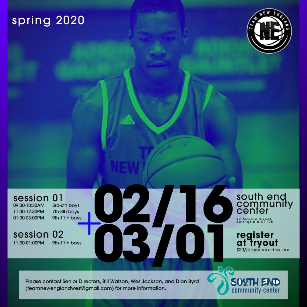 Happy to announe that SECC All-Stars AAU Program will now be under the great umbrella of <a href="/TNEBBallClub/">Team New England Basketball Club</a> and be known as Team New England West. Thank you for all the support over the years. This merger will only allow us to better service the youth.