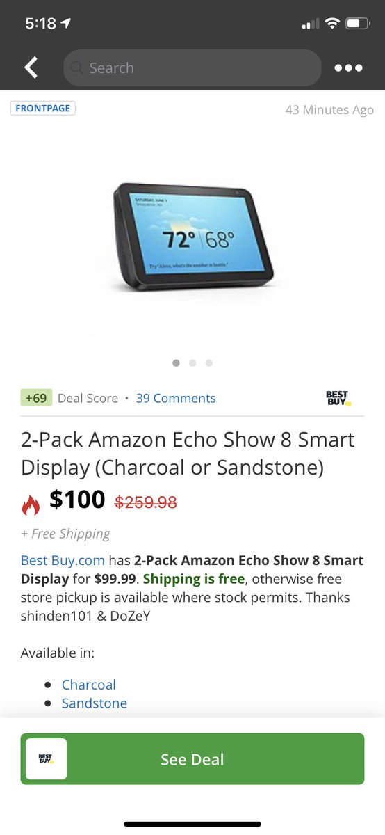 2 echos on one account