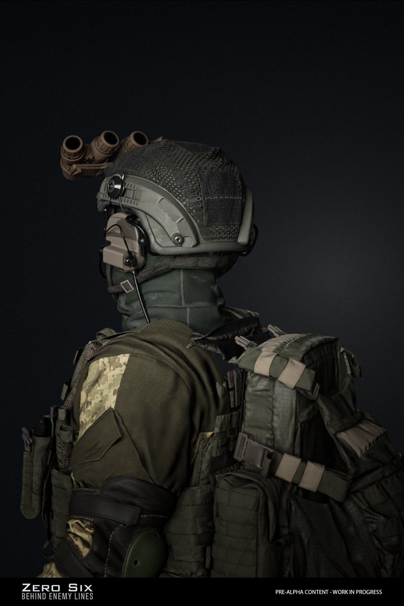 Character rendered in Realtime in <a href="/UnrealEngine/">Unreal Engine</a> for "ZeroSix" - an upcoming Tactical Third-Person Shooter <a href="/MadeWithUnreal/">MadeWithUnreal</a> . More info at zero-six-game.com -  #ZeroSix #UE4 #unrealengine #MadeWithUnreal #gamedev #gamedevelopment #gaming #indiegame #indiedev #gameart